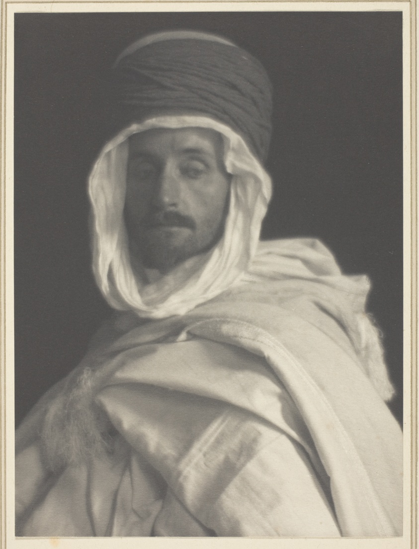 F. Holland Day in Algerian Costume (c. 1901) // Frederick H. Evans English, 1853–1943